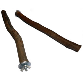 Pair of Natural Perches (300mm)